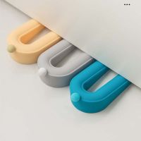 Free Punching Door Suction Indoor Bedroom Door Stop Bathroom Strong Magnetic Suction Home Suction Anti-collision Silicone Door Decorative Door Stops