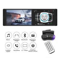 12V 4012B 4.1" Car MP5 Player Bluetooth Stereo In-dash 7 Colors Backlight Automoitve Parts Audio Radio FM