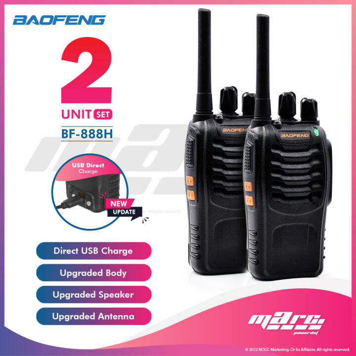 📍MARCDOT📍 MARC DOT [NEW] BAOFENG BF-888H USB Direct Charger 16 Channel ...