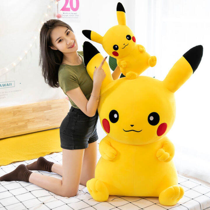 pikachu soft toy big