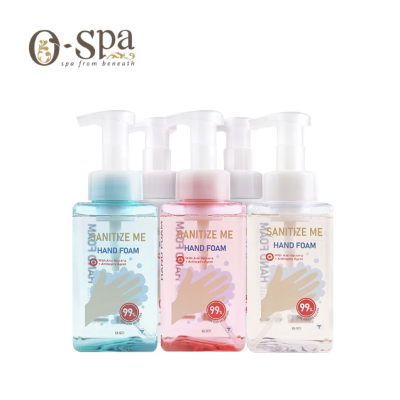 O-Spa Sanitize me foaming hand wash โอสปา โฟมล้างมือ กลิ่น Candy Cloud 400 ml 1ขวด(คละสี)