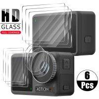 For DJI Osmo Action 3 Tempered Glass Front Rear Screen Protector Lens Protective Film for DJI Action3 Action Cameras Accessories