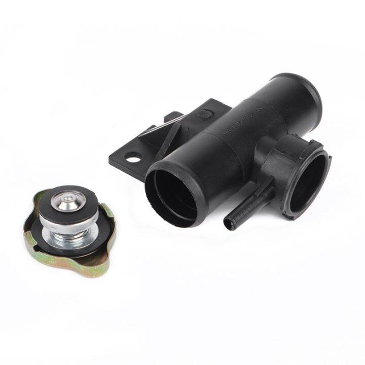 Radiator Coolant Filler Neck with Cap for Mitsubishi Outlander II 2006