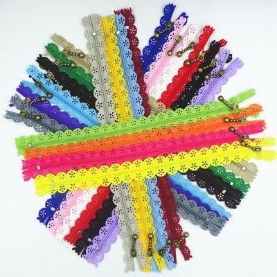 5Pcs 20 Colors 8-20 Inch DIY 3 Nylon Lace Zipper For Sewing Tailor Clothing
