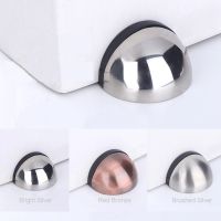 Magnetic Door Stop Stainless Steel Door Stopper Wall Protector Stopper for Door Hidden Door Bumper Non Punching Floor Stop Door Door Hardware Locks