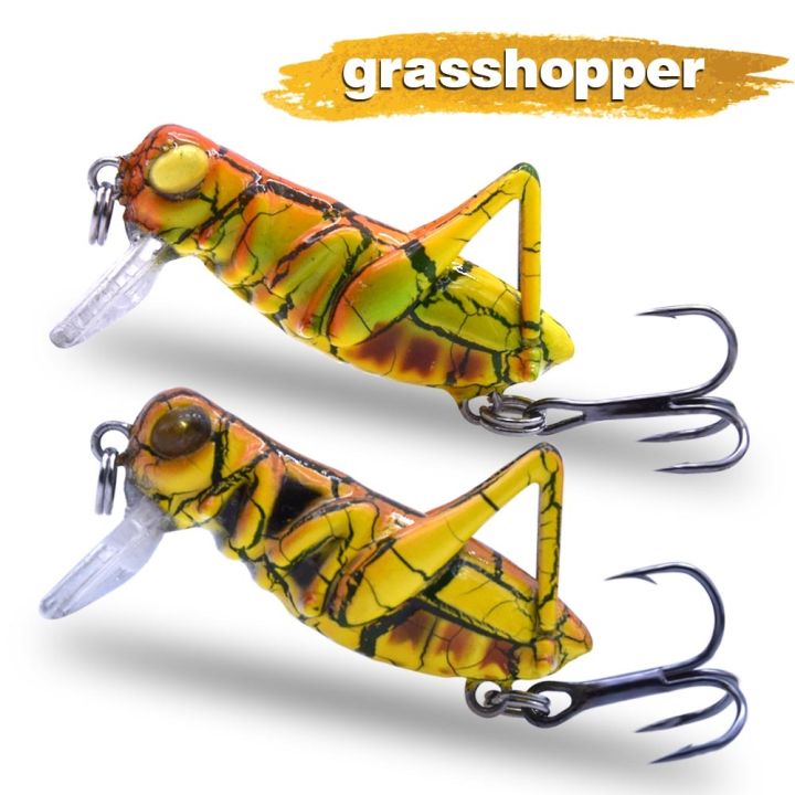 makebass-bionic-fishing-lure-3g-3-5cm-grasshopper-minnow-hard-bait-insect-topwater-crankbait-bass-fishing-tackle