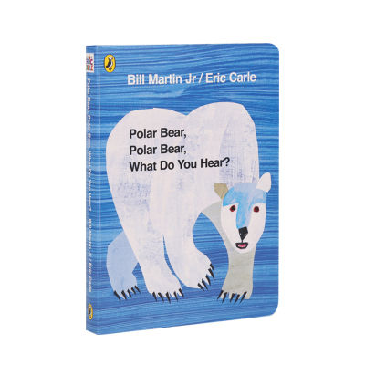 Kaidick book point reading edition polar bear polar bear what do you hear Liao Caixing book list Brown Bear Series Eric Carle grandpa Carl caterpillar point reading pen matching book