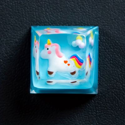 1Pcs Epoxy Resin Mechanical Keycap Kawaii Esc Caps Accessories Birthday/Boy/Girlfriends