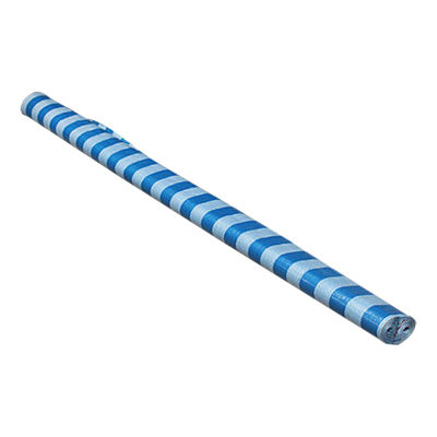 ผ้าใบสีฟ้าขาว แวลู (VALU) เคลือบ 1 ด้าน ขนาด 72 นิ้ว x 40 หลา (1.8 เมตร X 36 เมตร)