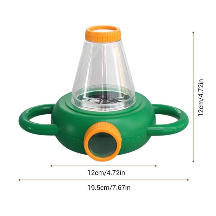 แว่นขยายดูแมลงแว่นขยายการศึกษาของเล่นโรงเรียนเด็กแบบ2ทาง
