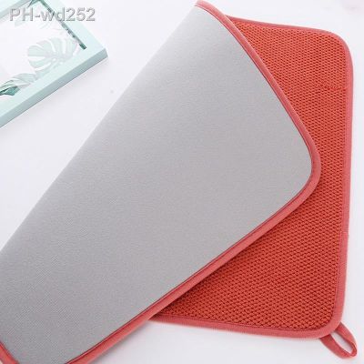 Table Mats Coasters Table Dish Dryer Dish Dryer In The Cabinet Drying Mats Honeycomb and Rhombus Colored Table Placemats