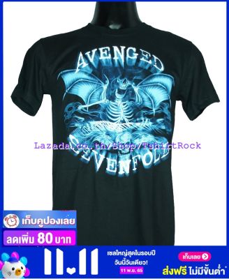 เสื้อวง AVENGED SEVENFOLD เสื้อยืดวงดนตรีร็อค เสื้อร็อค  A7x1262 สินค้าในประเทศ