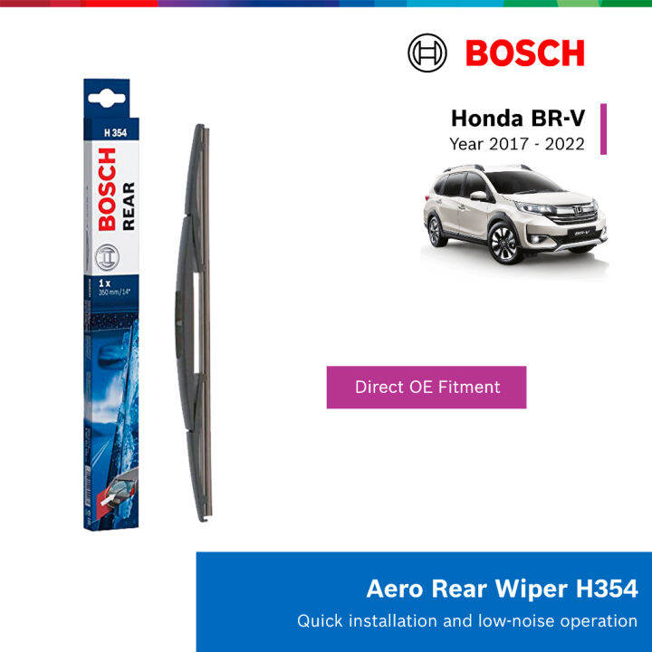 BOSCH H354 Rear Wiper for Honda BRV year 2017 2022 Lazada