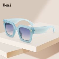 ☇❡✐ New Brand Desugner Oversized Square Sunglasses For Women Men Vintage Fashion Ladies Sun Glasses Ins Popular Shades UV400 Eyewear