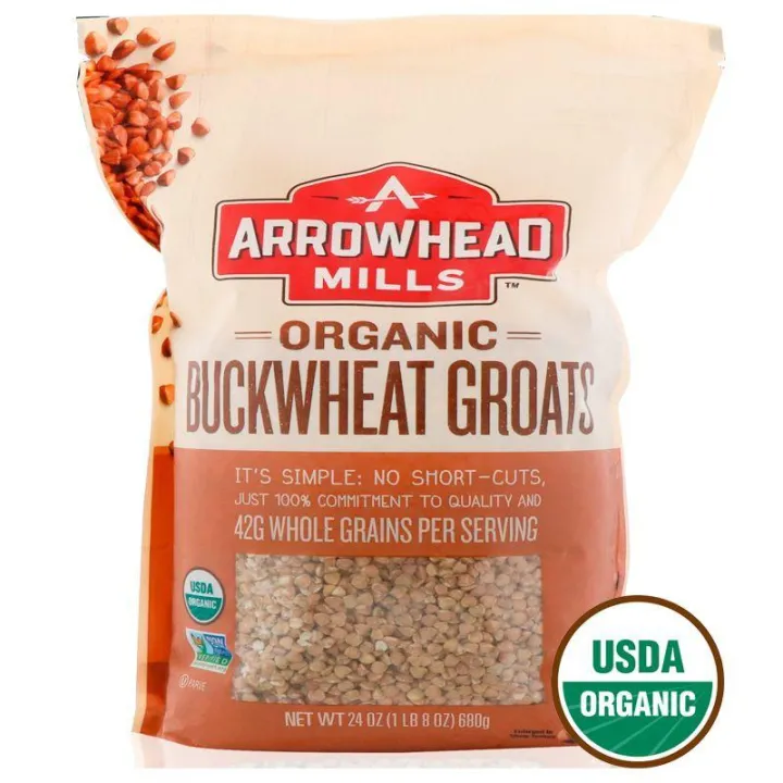 Arrowhead Organic Buckwheat Groats 680g Lazada.co.th