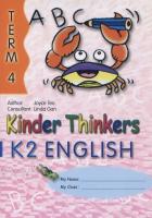 แบบเรียนภาษาอังกฤษอนุบาล Kinder Thinkers K2 English Term 4 Coursebook