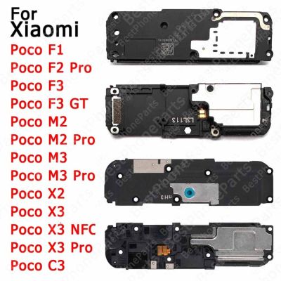 ลำโพงของแท้สำหรับ F1 Pocophone Poco F2 Pro F3 GT M2 M3 X2 X3 NFC C3ลำโพงออดโมดูลบันทึกเสียงชิ้นส่วน