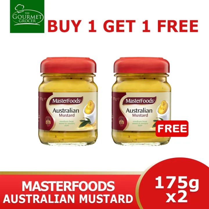 Buy 2 Masterfoods Australian Mustard 175g Lazada PH