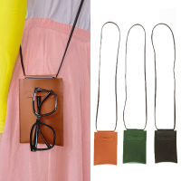 Hanging Bag Small Bag PU Leather Messenger Bag Shoulder Bag Travel Crossbody Mobile Phone Bag Glasses Bag