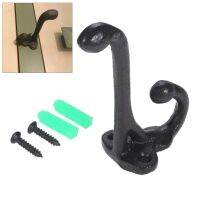 CW 5pcs Cast Iron Hooks Wall Mounted Wall HangersDesign Hat/Clothes/Coats/Bags/towel KitchenHomeFurniture