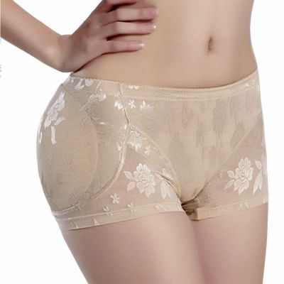 Women High Waist Shaper Panties Push Up Padded Butt Fake Hip Shapwear