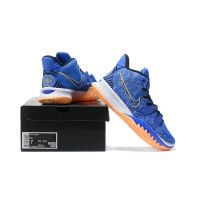 HOT 【 Originalington ΝΙΚΕ Kyri 7 Royal Blue Yellow Sports Basketball Shoes For Men &amp; Women{Limited Time Offer}