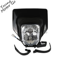 Motorcycle Headlight Headlamp Head Lamp Light Supermoto Fairing For Husqvarna TE 300 TE250 FE tx fe350 250 350 450 501 MX Bike