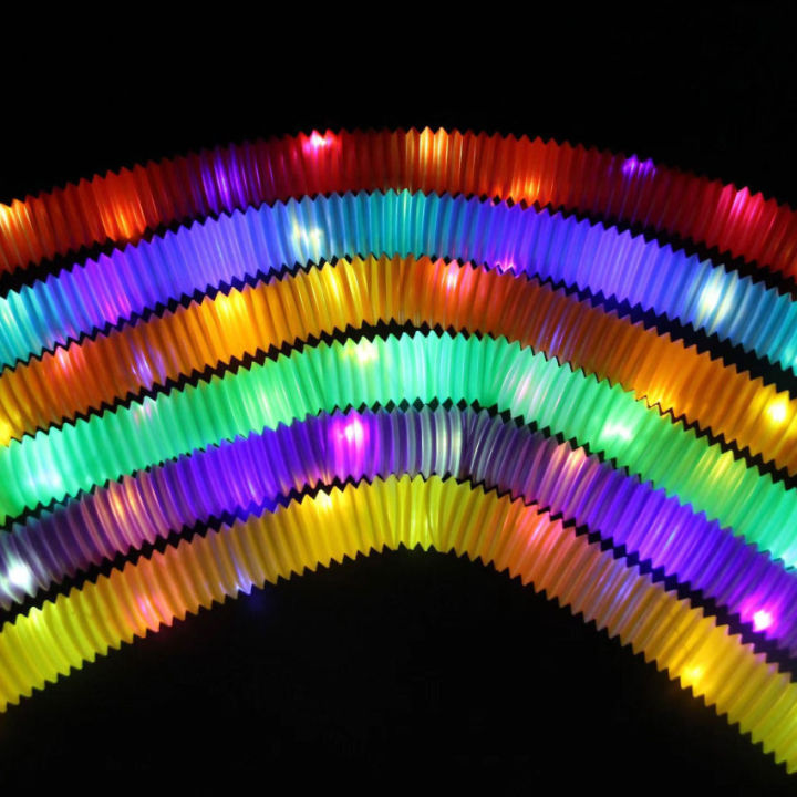 สร้อยคอเรืองแสงแท่งเสื้อยืดลายสามมิติสำหรับงานแต่งงานงานปาร์ตี้6ชิ้น-ล็อตอุปกรณ์เรืองแสงนีออนหลากสี
