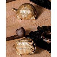 [Handmade] Brass Tortoise Stroage 9.3ซม 360กรัม [ทองเหลือง]