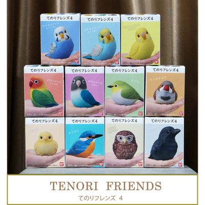 แยก Bandai Tenori Friends 4 โมเดลสัตว์ โมเดลนก สมจริง น่ารัก Bird Model Figure ลิขสิทธิ์แท้ โมเดล ตกแต่ง