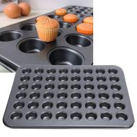 48cup nonstick mini round cupcake ถาดถาดอบแม่แม่พิมพ์ bakeware อุปกรณ์ทำอาหาร