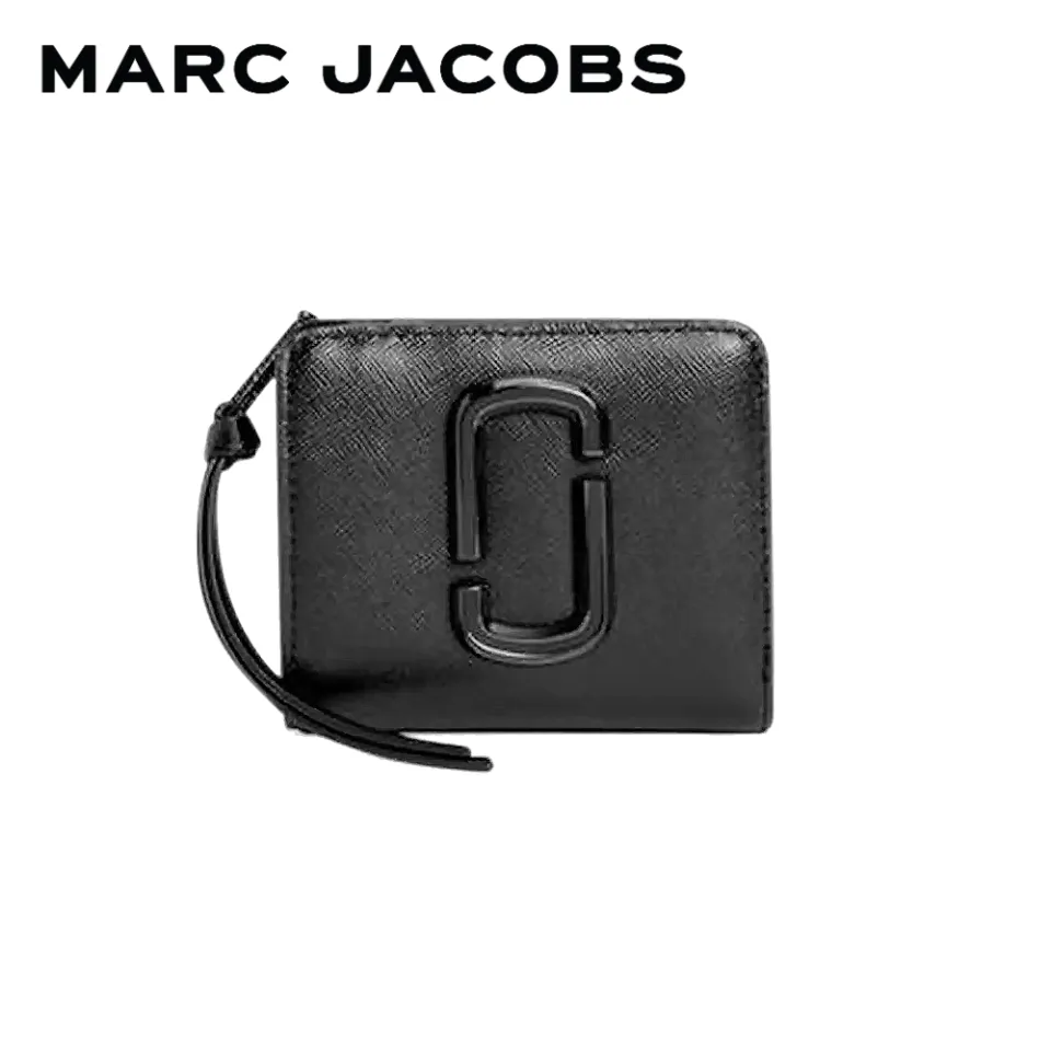 Marc Jacobs] THE SNAPSHOT DTM MINI COMPACT WALLET M0014986 001 BLACK