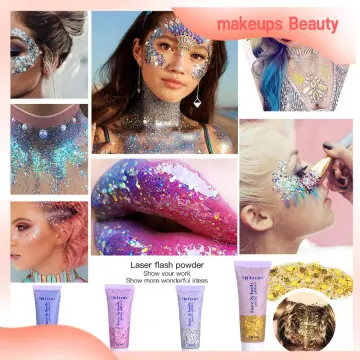 Holographic Eyeshadow Laser Sequin Glitter Eyeshadow Powder Eyes