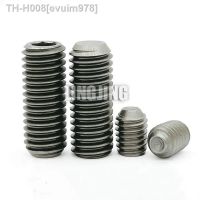 1/2PCS M2.5 M3 M4 M5 M6 M8 M10 TA2 Pure Titanium Hex Hexagon Socket Allen Cup Point Grub Screw Set Bolt L 3-25mm