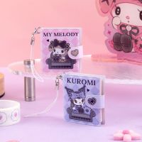 Sanrio ชุดเครื่องเขียนลายการ์ตูน Kuromi Notebook Mini Notepad การ์ตูนน่ารักจี้เครื่องเขียน