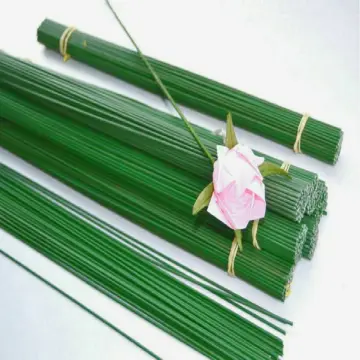 4Pack Floral Wire Flexible Paddle Wire Florist Green Wire For