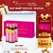 MUA 1 TẶNG 1 Nước uống đẹp da collagen Menard Collagen Gold Hộp 5 chai