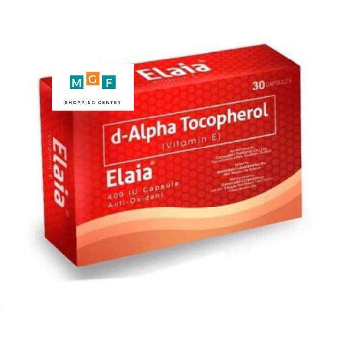 Elaia Vitamin E (400IU) Lazada PH