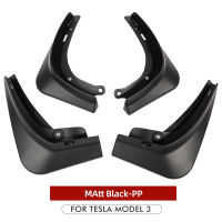 Model3 Mud Flaps For Tesla Model 3  Accessories Guard Fender Front Rear Wheel Mudguard Carbon Fiber ABS Model Three