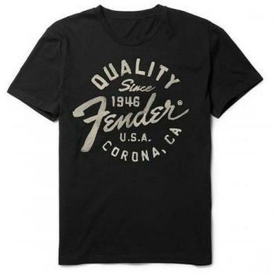 Cotton Tshirt men loose casual top Fender Never Underestimate An Old Fender Quality Corona California Series Electric Guitar Vintage Summer Tops  I00T