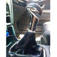 ฝาครอบหัวเกียร์รถยนต์ Universal Manual Gear Shift Stick Gaiter Boot PU Leather Dustproof Cover