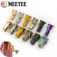 ✆ Meetee 2Pairs Handbags Shoulder Metal Sides Hanging Clip Buckles Bag Chain Strap Clasp Hook Hardware Leather Accessories F1-25