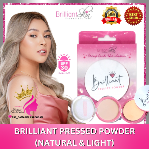 [ Brilliant Shop ] Original Brilliant Pressed Powder spf 30 (10grams