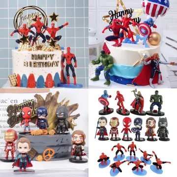 Lot décoration anniversaire Avengers Marvel super Hero