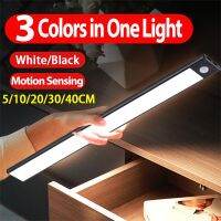 ✗┇ LED Ultra Thin Night Light Motion Sensor Wireless USB Under Cabinet Light For Kitchen Cabinet Bedroom Wardrobe Indoor Lighting