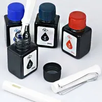 20ml Fountain Pen Ink Bottle Black/Blue/Red Color Ink Supplies