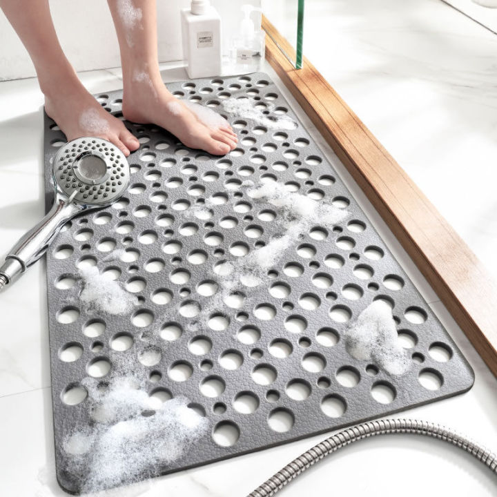 Strong Suction Bath Mat Anti Slip Bath Shower Mat Particles Foot