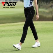 PGM Women Golf Pants Lady Slim Fit Trousers High Elastic Waterproof