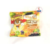 Vita-C Multi Fruit Gummy 20G ไวต้า-ซี มัลติฟรุ๊ต  กัมมี่ เยลลี่ผลไม้ผสมวิตามินซี  (1ซอง/20กรัม)