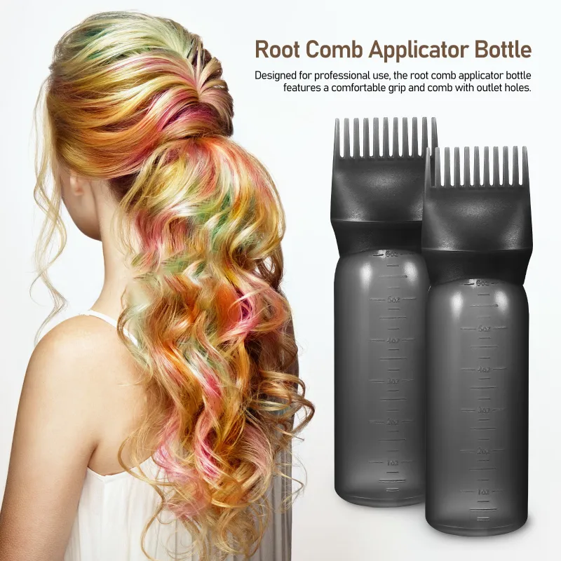 2pcs hair oil applicator Hair Oil Applicator Bottles Root Comb